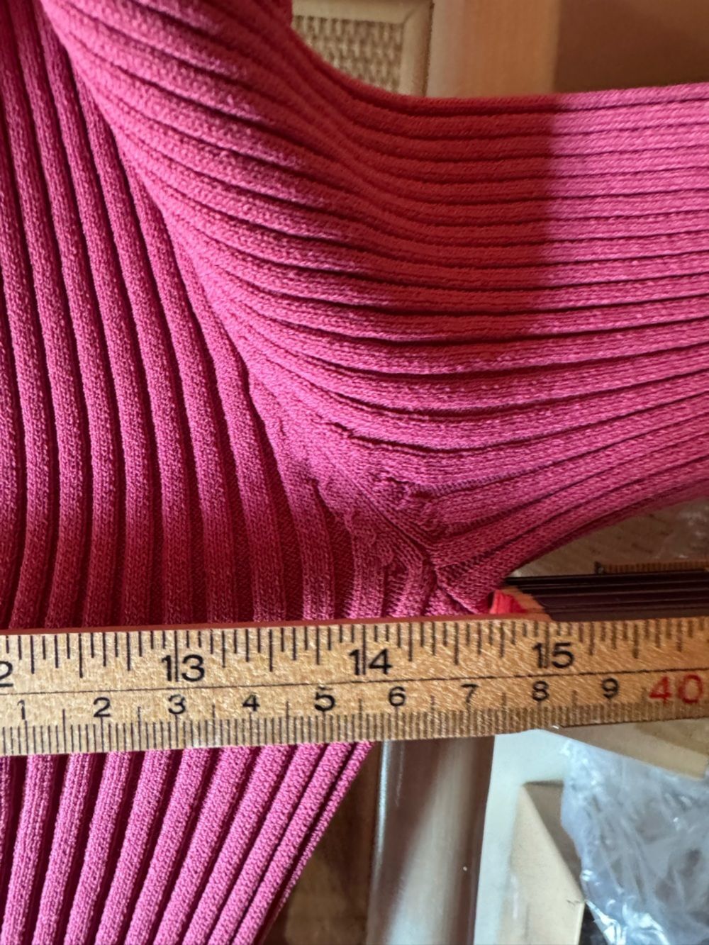 Staud Ribbed Knit Maxi Dress Colorblock Button Front Bodycon Small - Picture 9 of 9
